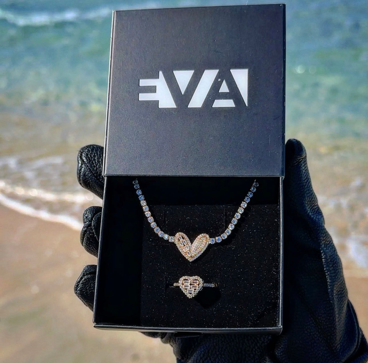 Heart Stone Bileklik Gold